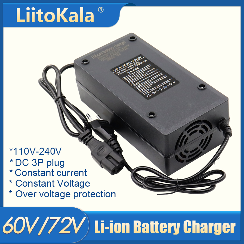 84V 20A Smart Charger - Cargador de batería de litio de