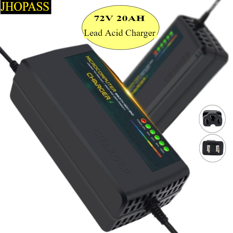 84V 20A Smart Charger - Cargador de Batería Inteligente de 72V