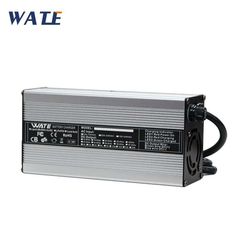 84V 20A Smart Charger - Cargador rápido de iones de litio