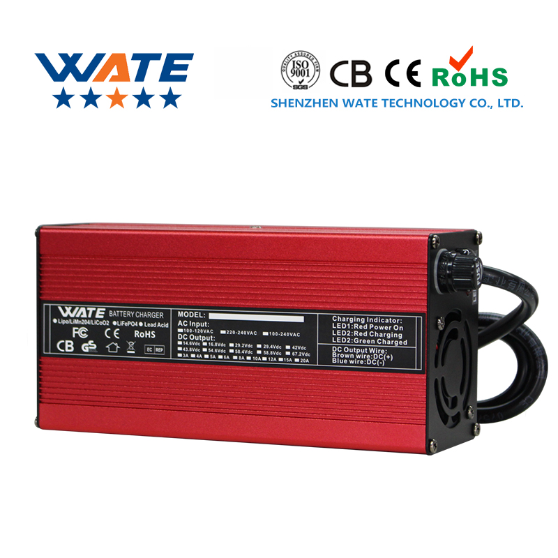 84V 20A Smart Charger - La caja de aluminio inteligente del