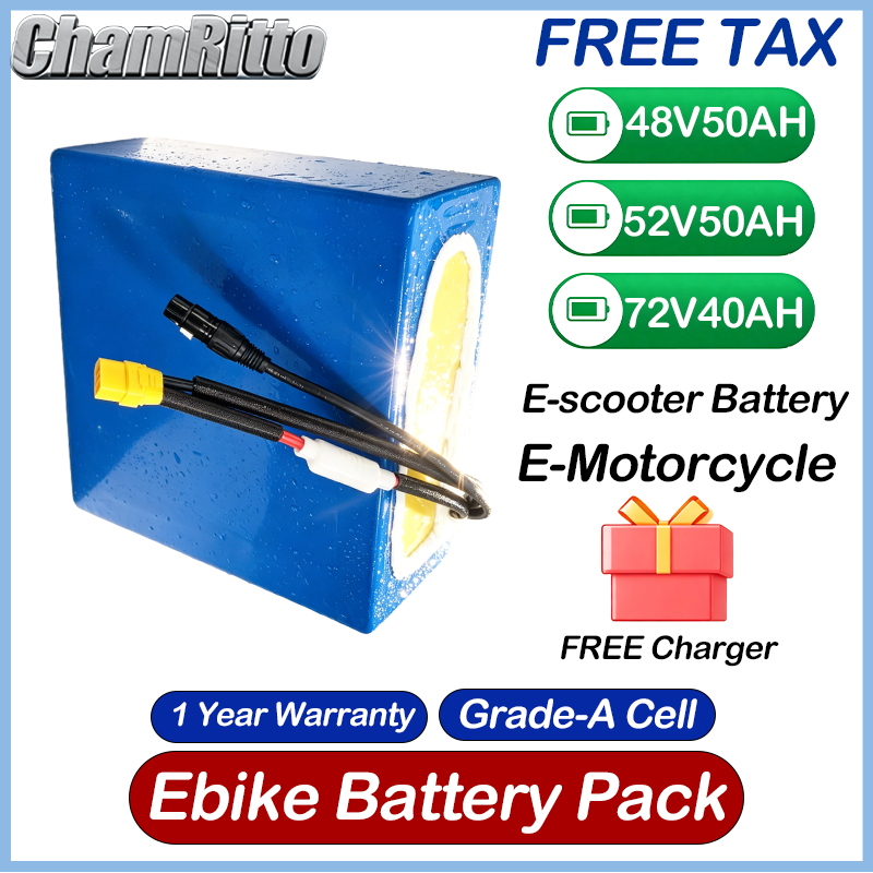 Batería de Litio 21700 de 1500 - 60V 50Ah Electric Scooter Battery reseña y precio