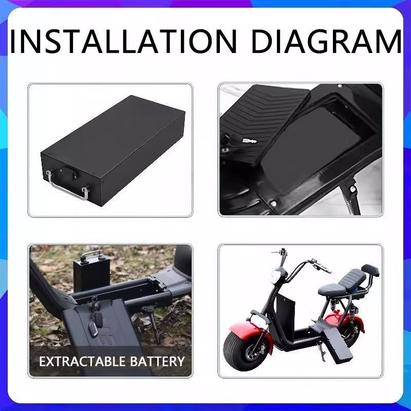 Nueva Batería de Litio para Ve - 60V 50Ah Electric Scooter Battery reseña y precio