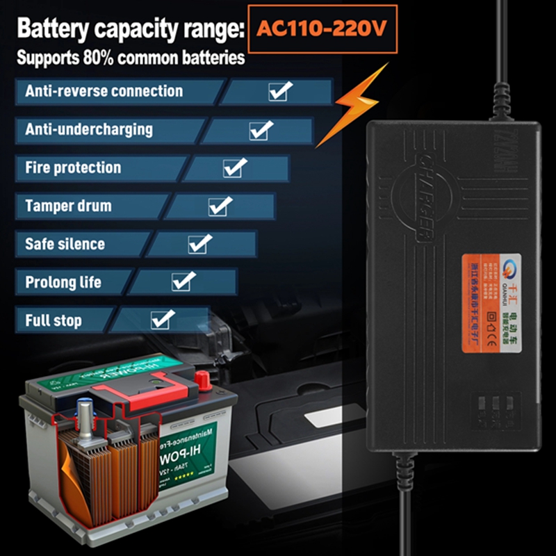 Cargador de batería para motoc - 84V 20A Smart Charger reseña y precio