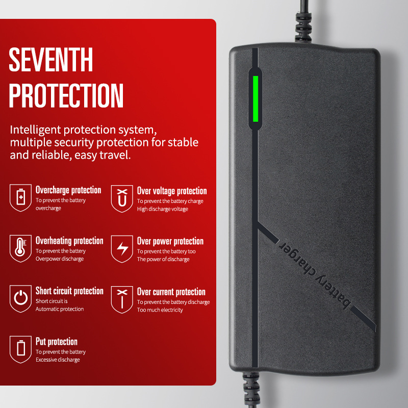 Cargador de batería de litio d - 84V 20A Smart Charger reseña y precio