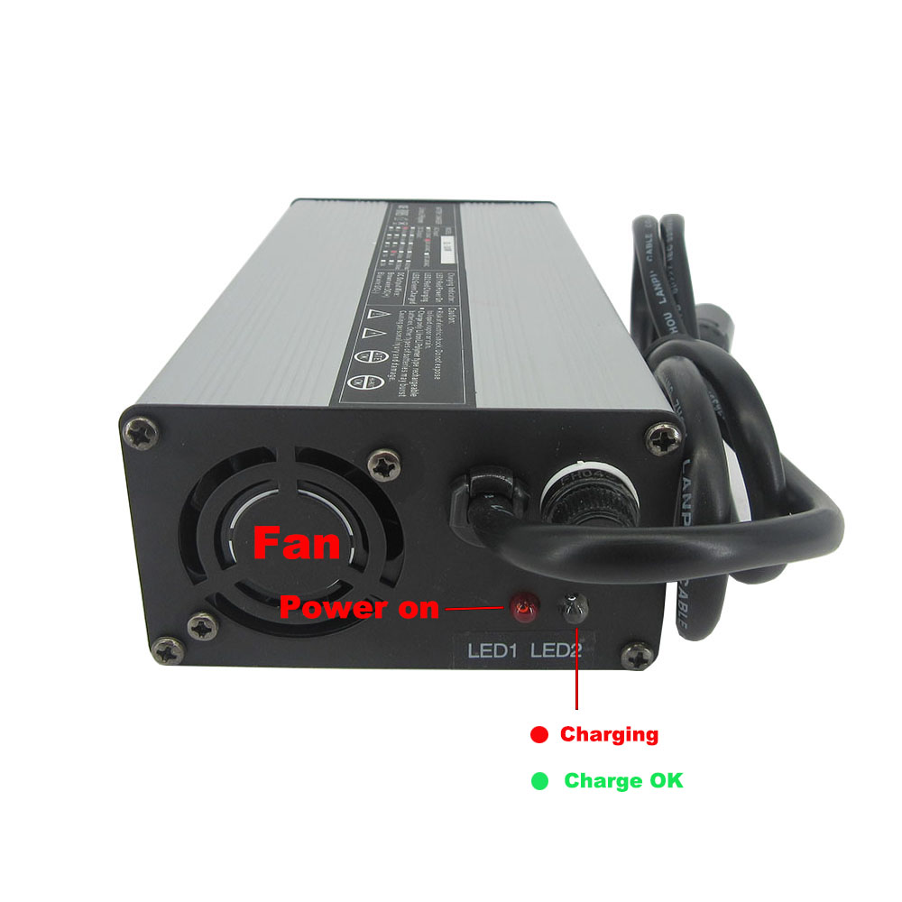 Cargador Inteligente de Litio  - 84V 20A Smart Charger reseña y precio